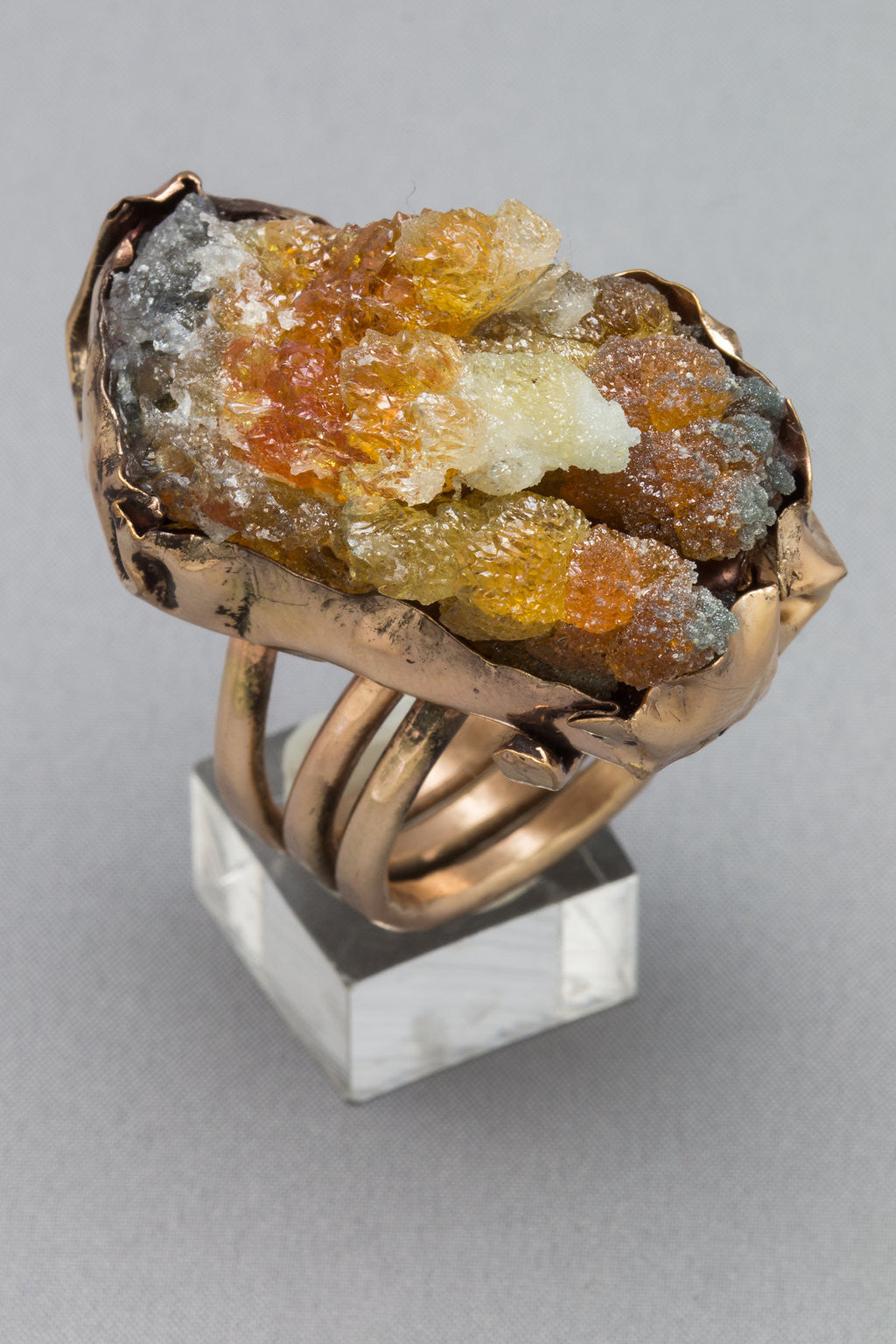 Raw Zinc Ring