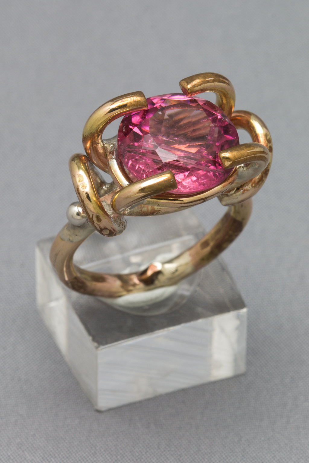 Pink Tourmaline Ring