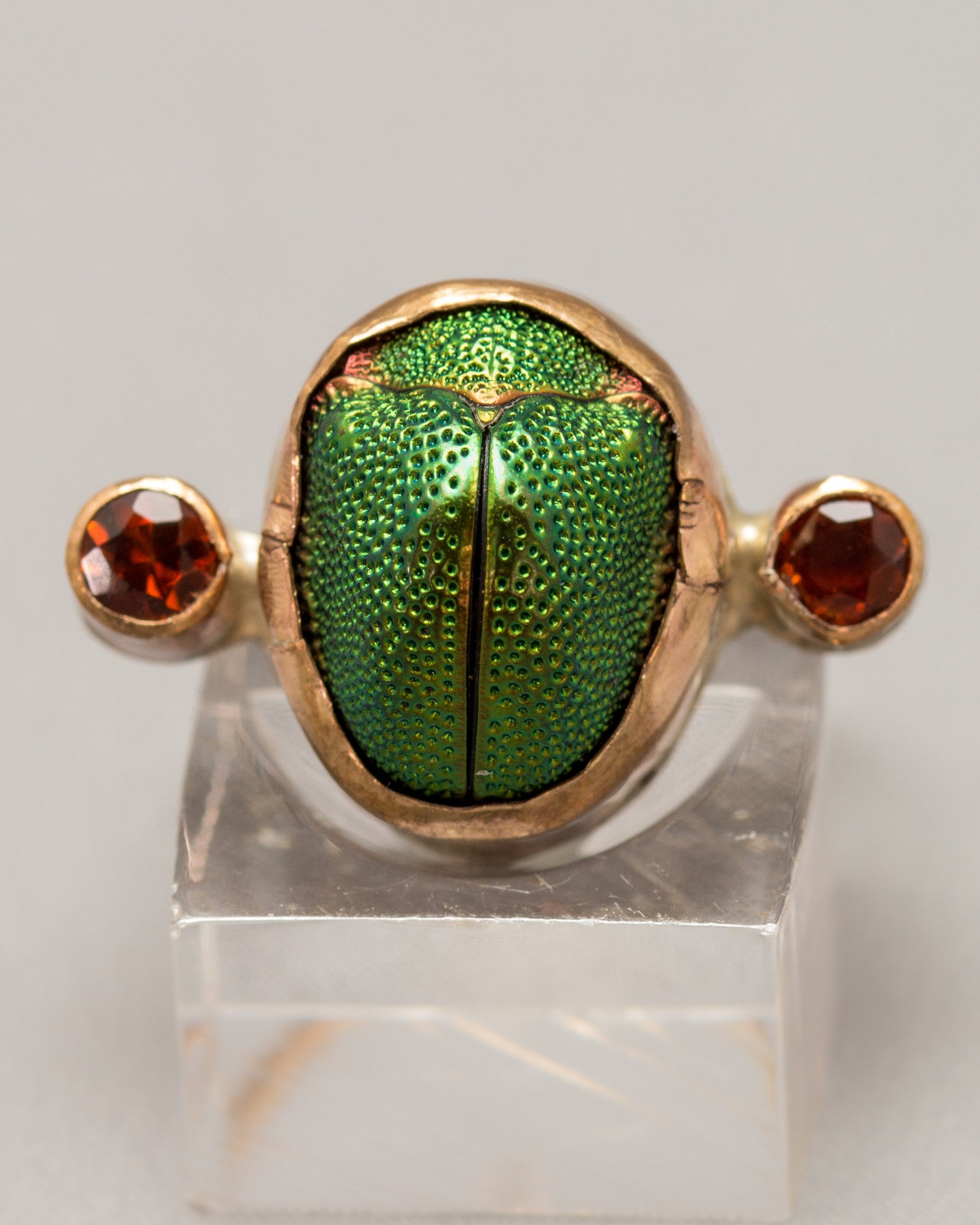 Scarab Statement Ring