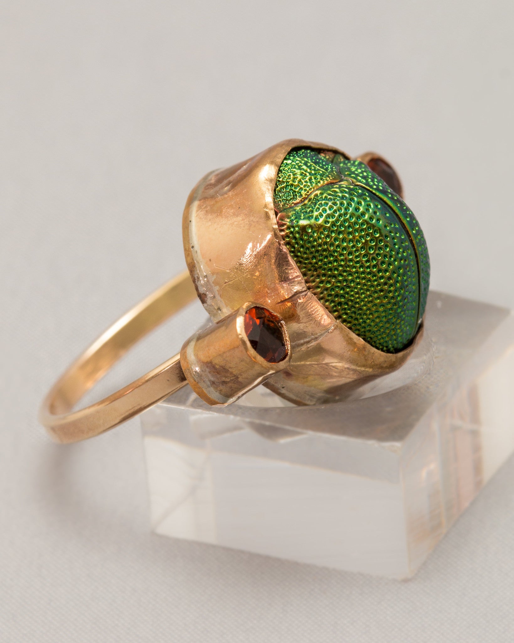 Scarab Statement Ring