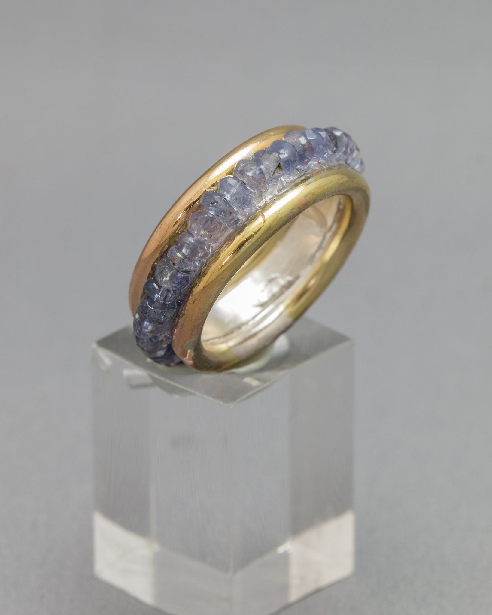 Tanzanite Stacking Ring