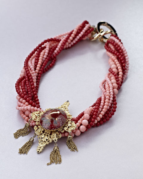 Coral and Red Baroque
