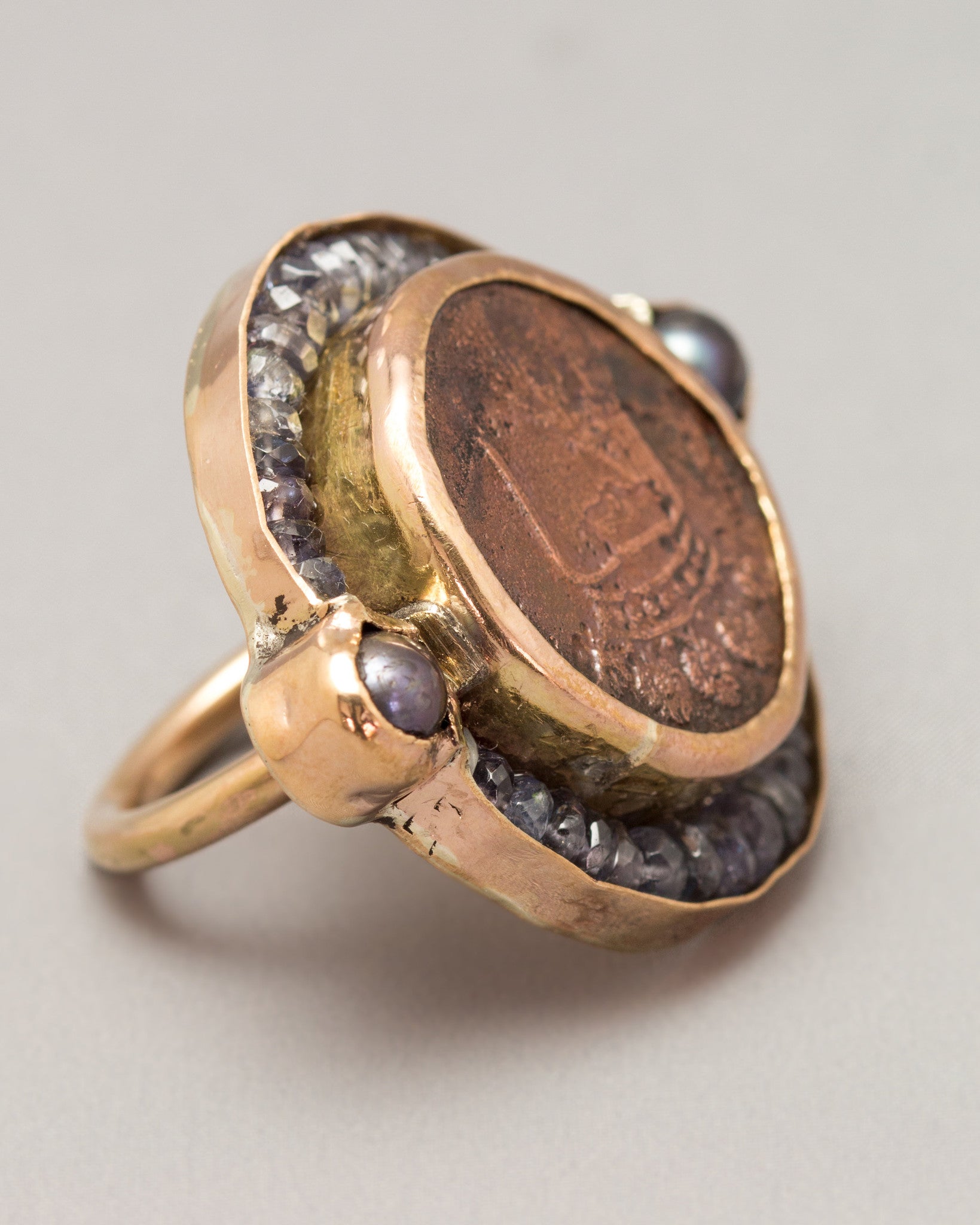 A New York Penny Ring