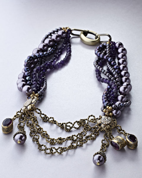 Rococco Purple Pearls